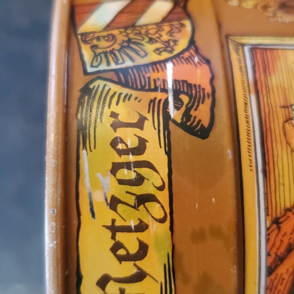 Vintage German Haeberlein Metzger almond & spiced cake tin - Picture 8 of 10